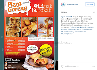 foodie_foodies_food_blogger_culinary_food blogger_culinary blogger_foodie_inijie_inijiegram_laurangelia_laura_nikita kusuma_niki_nikitakusuma_futari_futarikusuma_amandakohar_amanda_kohar_jack_magnifico_enog_the hungry doctor_indonesia_makanan indonesia_indo_id_surabaya_bogor_jakarta_pizza_goreng_selfie_selca_instagram_likes_followers_follower_like_subscriber_subscibe_kevin_anggara_ldp_last day production_jajan_merli_merlisan_chippeido_chippei-do_chintya_marcheline_lapak_barokah_indosaji_lapak.barokah