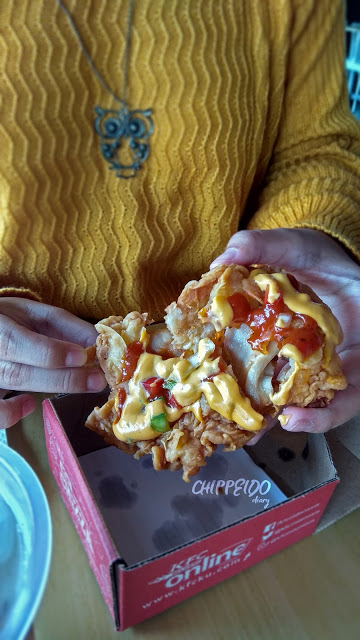 kfc mini chizza,menu baru kfc,kfc, chizza,food blogger,foodie,chippeido
