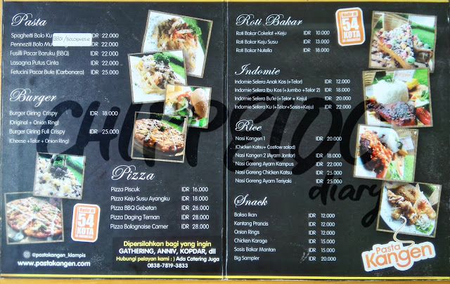 pasta kangen klampis_pasta_kangen_klampis_menu_harga_kritik_critics_food_blogger_food blogger_reviewer_review_foodie_kuliner surabaya_klampis_cafe klampis_surabaya