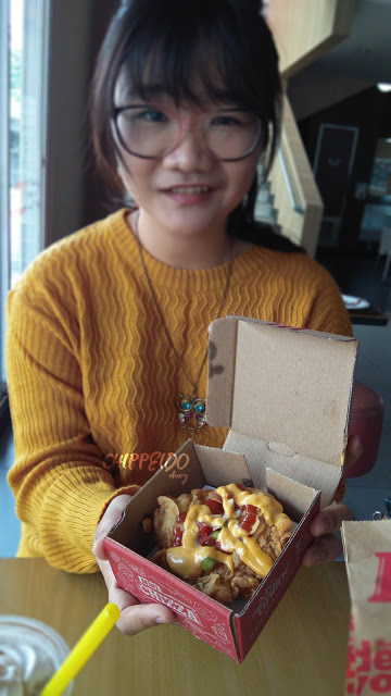 kfc mini chizza,menu baru kfc,kfc, chizza,food blogger,foodie,chippeido