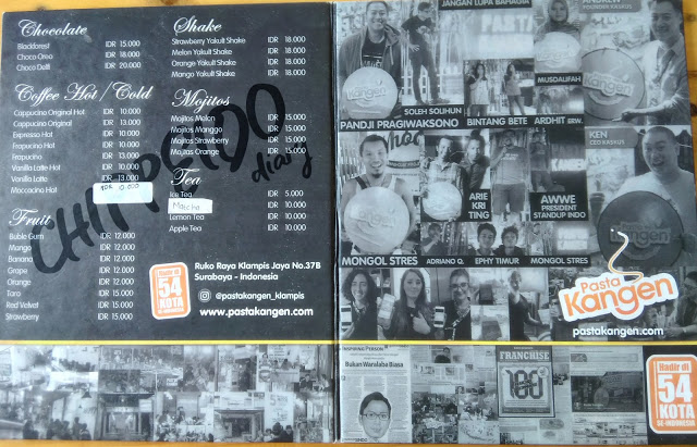 pasta kangen klampis_pasta_kangen_klampis_menu_harga_kritik_critics_food_blogger_food blogger_reviewer_review_foodie_kuliner surabaya_klampis_cafe klampis_surabaya