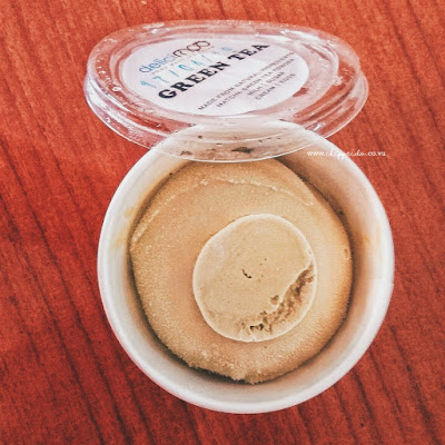 DeliciMoo Ice Cream Matcha