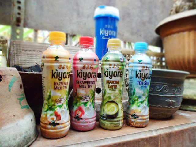 kiyora,paket yang mendebarkan,dag dig dug,endorsement,kiyora endorsement,kiyora matcha latte,kiyora teh susu, kiyora hazelnut milk tea, kiyora strawberry milk tea,blogger,review kiyora