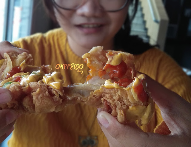 kfc mini chizza,menu baru kfc,kfc, chizza,food blogger,foodie,chippeido